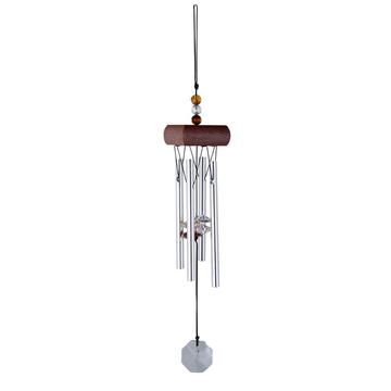 Les carillons à vent : Carillon à vent cristal Gem Tinklers 27 cm Ambre