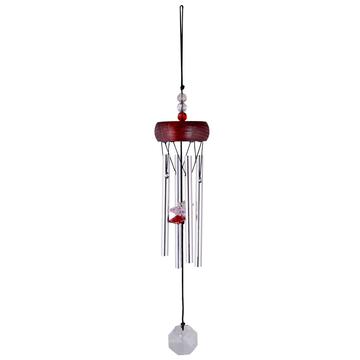 Les carillons à vent : Carillon à vent cristal Gem Tinklers 27 cm Red