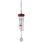 Carillon à vent cristal Gem Tinklers 27 cm Red