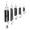Les carillons à vent : Carillon noir Aureole Tunes long pipe 142 cm 
